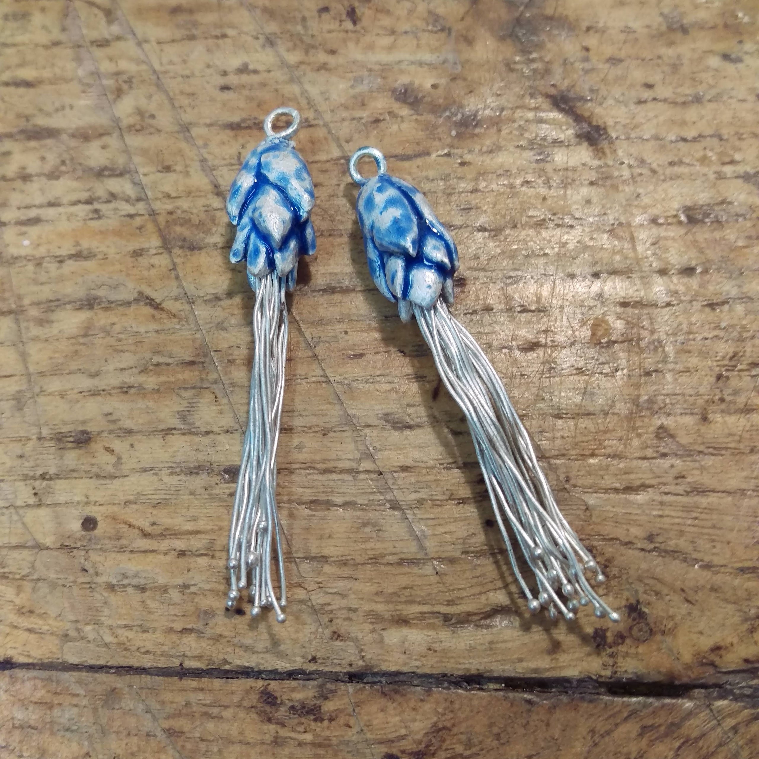 Silver clay earrings hotsell